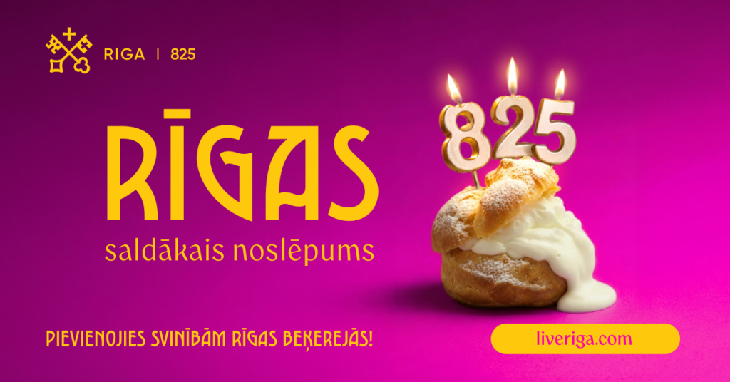 “Rīgas saldākais noslēpums” – Rīgas 825. jubilejā aicina atklāt leģendāro kūciņu “Vecrīga” jaunās garšās