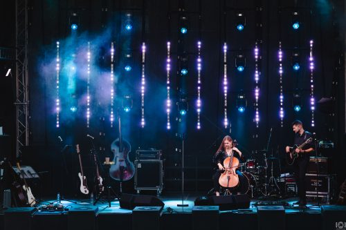 Linda Leen un grupa 5. augstā Dzegužkalnā 2