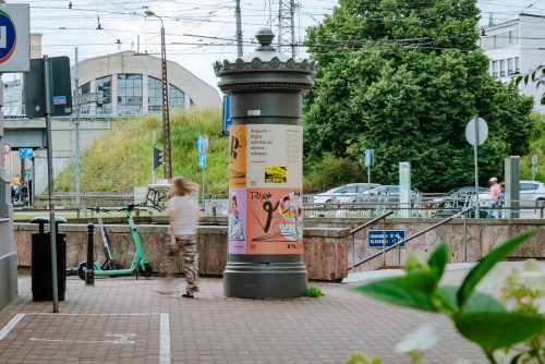 Rīgas vasaras plakāti pilsētvidē 3