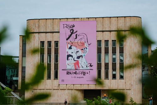 Rīgas vasaras plakāti pilsētvidē 2