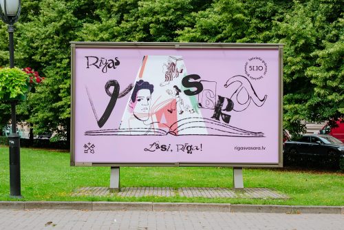 Rīgas vasaras plakāti pilsētvidē 5