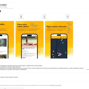 Pašvaldība rīdziniekiem sarūpējusi “Rīgas vasaras” pasākumu programmas mobilo aplikāciju
