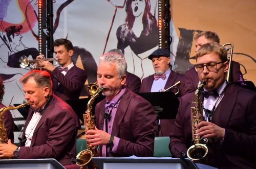 “Mirage Jazz Orchestra”, Aija Vītoliņa un Laimis Rācenājs Dauderu parkā 8