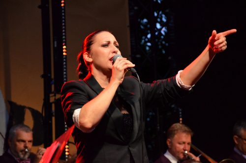 “Mirage Jazz Orchestra”, Aija Vītoliņa un Laimis Rācenājs Dauderu parkā 14