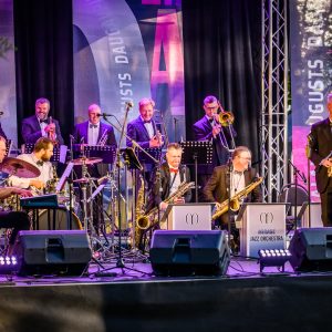 “Mirage Jazz Orchestra”, Aija Vītoliņa un Laimis Rācenājs