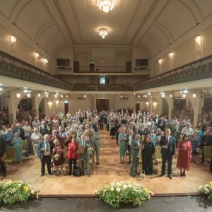 Zelta kāzu jubilāru sveikšana